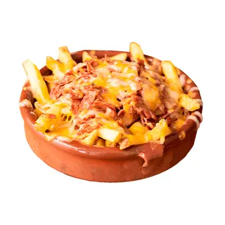 Patatas cheddar and bacon
