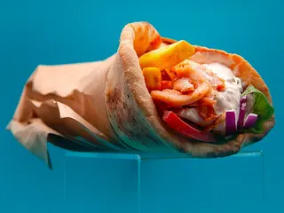 Pita gyros di pollo