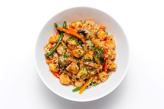 Wok Orez cu pui in sos teryaki