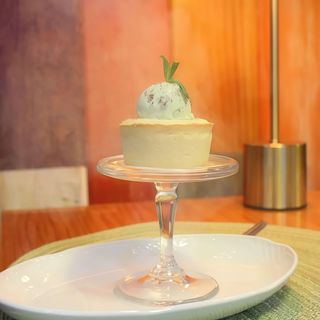 Coulant de chocolate (porción)