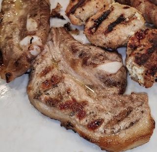 Carne di vitello brace