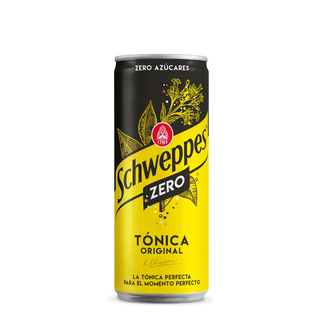 Tónica Original Schweppes Zero (330 ml.)