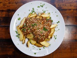 Patatas Bravas Cacahuate