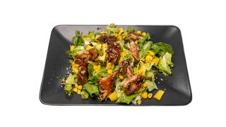 Sałatka z łososiem Teriyaki