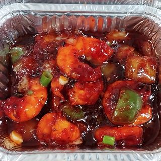 Chilli Prawns starter / Gambas Al Chile