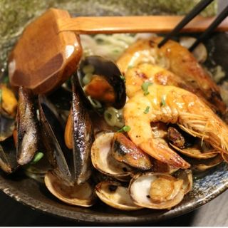Ramen de mariscos