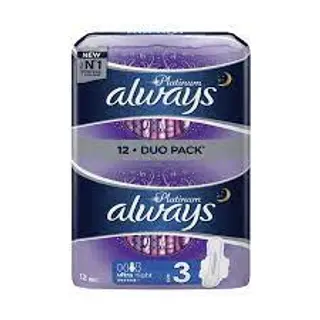 Always Platinum Night Duo 12Pcs 3