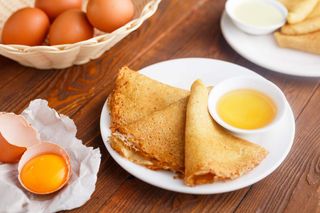 Блины с мёдом (1 пор.)