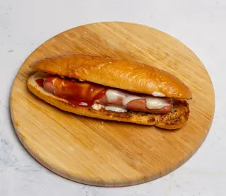Hot dog sa sirom