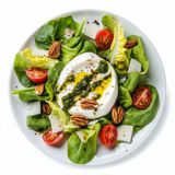 Ensalada De Burrata Con Verduras