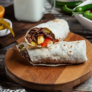 Burrito XL De Carnitas Y Patatas