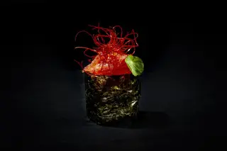 Gunkan spicy tuna bignè di riso - 1 pezzo