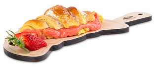 Croissant Cheesecake De Fresa