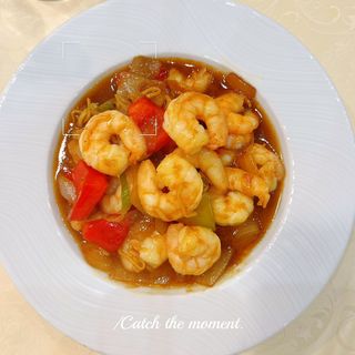 GAMBERI SALTATO IN PADELLA 