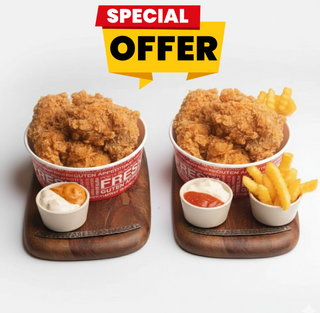 2 Crispy Chicken avec frites