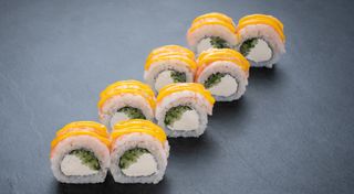 Рол Філадельфія з креветкою