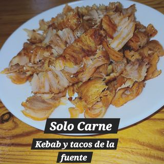 Bandeja de solo carne 