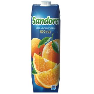 Сік Сандора 0,95л. Апельсин