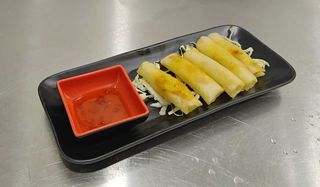 Mini Crepes de Legumes