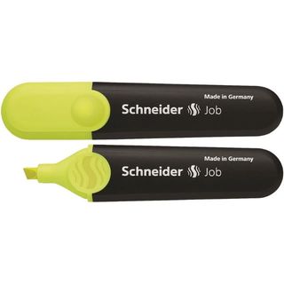 Textmarker SCHNEIDER JOB, galben
