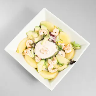Ensalada De Aguacate Y Langostinos