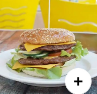 Hambúrguer Duplo Individual