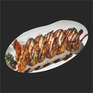 234 tempura lancostino sesamon aguacate y salsa anguila 12 und