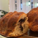 Choco Banana Slice Cake