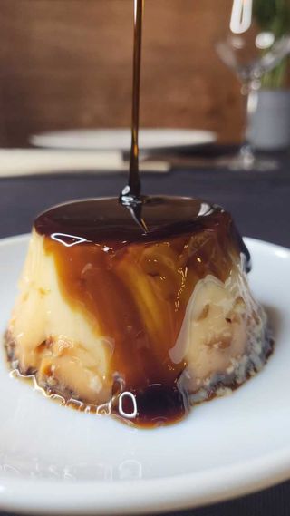 Flan de huevo 