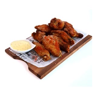 Žestoko ljuta krilca + pomfrit