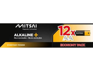 Pilhas Não Recarregáveis MITSAI LR6 (AA - 12 Unidades)