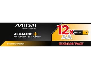 Pilhas Não Recarregáveis MITSAI LR6 (AA - 12 Unidades)