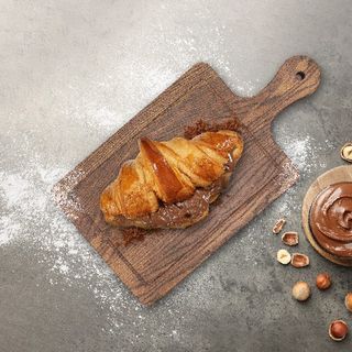 Croissant Folhado com Nutella