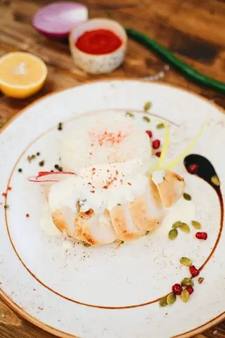 Курица, фаршированная с сыром 