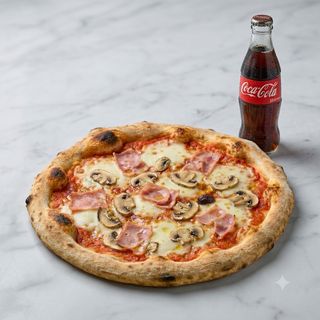 Menù cotto e funghi