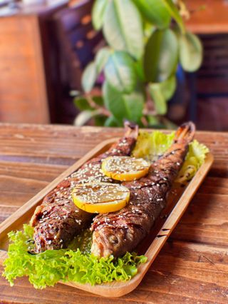 შემწვარი კალმახი