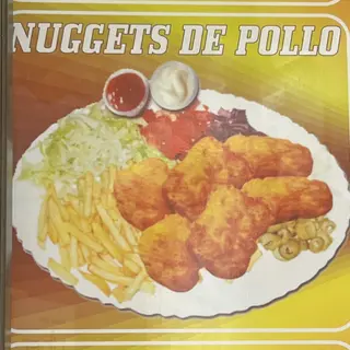 12. Plato De Nuggets De Pollo (6 Uds.)