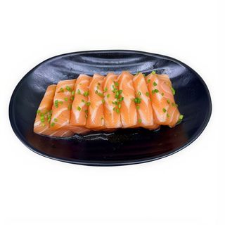 Sashimi de salmon marinado (8P)