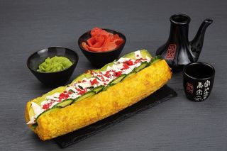 Хот-дог с крабом (280г)