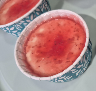 Mini Cheesecake Mermelada de Fresa