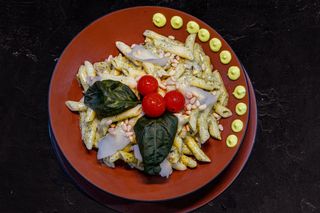 Pâtes Poulet Pesto
