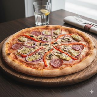 Pizzeritto Blanc I Blava 30 Cm.