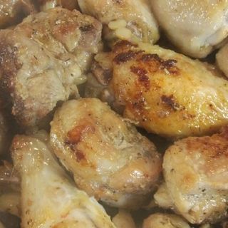 67.Pollo Frito Con Ajos