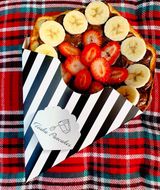 Гофрета с Нутела, Ягода и Банан