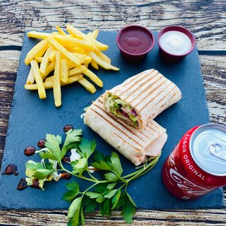 Menu Durum en rollado