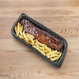 Costillar de cerdo a la miel 