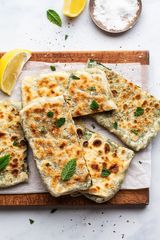 Mixed gozleme spinach and cheese