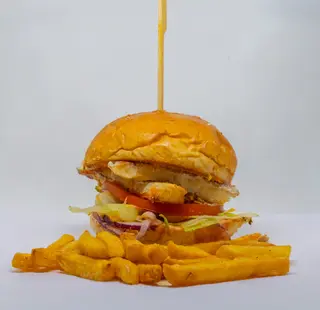 Burger halloumi
