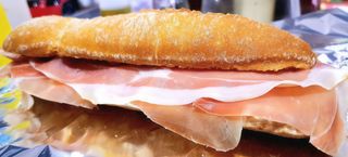 Bocata de jamón serrano Navidul