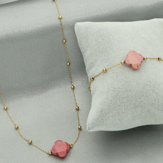 Zestaw ekskluzywnej bizuterii Kwarc 